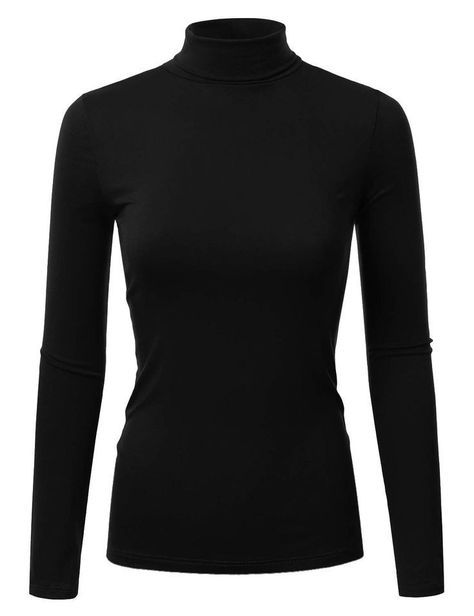 Turtle Neck Shirt, Long Sweaters For Women, Turtleneck T Shirt, Turtleneck Shirt, Black Long Sleeve Shirt, Sweatshirt Outfit, Knit Turtleneck, Womens Turtleneck, Black Turtleneck