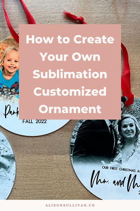 Sublimation Photo Ornaments, Sublimated Ornament Ideas, Christmas Sublimation Gift Ideas, Sublimated Christmas Ornaments, Sublimation Ornaments Designs, Sublimation Christmas Gifts, Sublimation Ornament Ideas, Sublimation Tutorial, Sublimation Christmas Ornaments