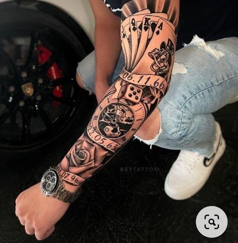 Kids Name Tattoo, Tattoos Arm Mann, Voll Arm-tattoos, Half Sleeve Tattoos Forearm, Simple Tattoos For Guys, Men Tattoos Arm Sleeve, Western Tattoos, Sharpie Tattoos, Cool Arm Tattoos