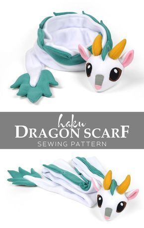 Dragon Scarf, Scarf Sewing Pattern, Sew Ins, Plushie Patterns, Sewing Tutorials Free, Beginner Sewing Projects Easy, Leftover Fabric, Plush Pattern, Sewing Projects For Beginners