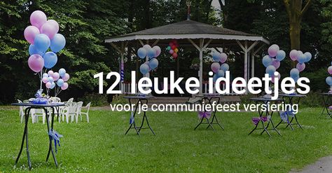 ideetjes communiefeest versiering Anna Louise, Photo Pictures, Decoration Design, Baby Mobile, Lily