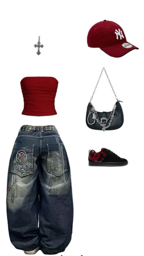 #y2k #y2kaesthetic #fyp #fypシ #outfits Street Style Outfits Casual, 00s Mode, Outfit Inspo Casual, Trendy Outfits For Teens, 2000s Fashion Outfits, Swaggy Outfits, Cute Everyday Outfits, Really Cute Outfits, Cute Simple Outfits