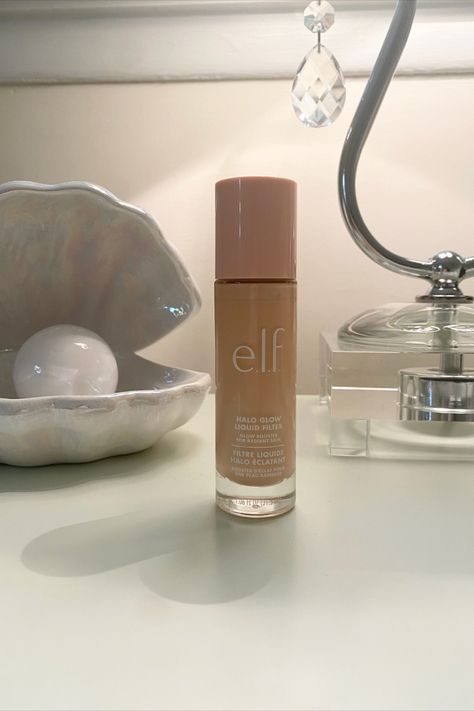 Elf Foundation Aesthetic, Elf Products Aesthetic, Elf Glow Foundation, Light Foundation Natural, Foundation Aesthetic, Foundation Elf, Elf Beauty, Elf Halo Glow, Elf Foundation