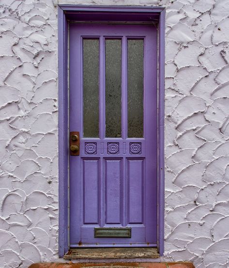 Purple Front Door, Purple Front Doors, Dinner Planner, Purple House, Purple Door, Closet Office, House Door, Purple Home, House Doors