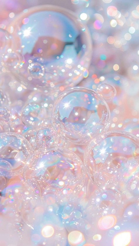 Bubble Bath Wallpaper, White Sparkle Aesthetic, Sparkle Background Aesthetic, Glimmer Aesthetic, Glittery Wallpapers, Bubbly Wallpaper, Bubbly Aesthetic, Aesthetic Bubbles, Sparkly Wallpaper