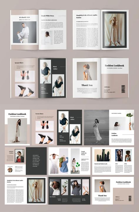 Textile Catalogue Design, Clothes Catalogue Design, Fashion Catalogue Design Layout, Look Book Fashion Layout, Fashion Catalogue Design, Fashion Lookbook Layout, Fashion Lookbook Design, Catalog Cover Design, Fashion Booklet