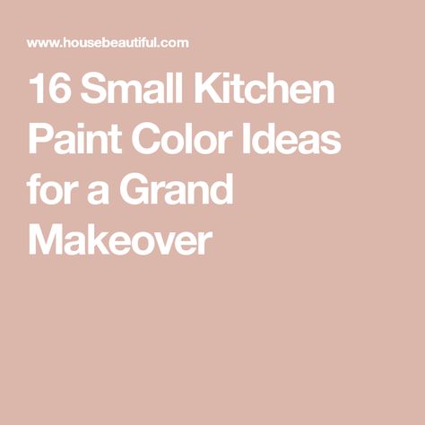 16 Small Kitchen Paint Color Ideas for a Grand Makeover Paint Ideas For Small Kitchen, Painting Ideas Kitchen Walls, Tiny Kitchen Colors, Tiny Kitchen Paint Ideas, Best Color For Small Kitchen, Colour For Small Kitchen, Kitchen Colors Schemes For Small Kitchen, Galley Kitchen Paint Ideas, Cabinet Color Ideas For Small Kitchen