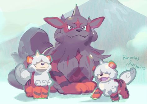 Hisuian Arcanine, Hisuian Growlithe, Pokemon Ocs, Pokémon Fanart, Pokemon Platinum, Family Png, Ghost Pokemon, Pokemon Pocket, Pokemon Universe