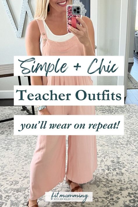 Stay fashionable this fall with our Cute School Teacher Outfits for 2024. In this blog post, we showcase the best Teacher Outfits 2024 Fall, perfect for elementary educators. Find inspiration in our collection of Elementary Outfits Teachers that combine comfort, style, and professionalism to help you look and feel your best in the classroom. Teacher Maxi Dress Outfit, Teacher Romper Outfit, Teacher Outfit Hot Weather, First Day Of School Outfit For Teachers, Teacher Outfits 2024-2025, Summer Transition To Fall Outfits Work, Teacher Summer Outfits Elementary, Teacher Outfits For Hot Weather, Back To School Teacher Outfits 2024