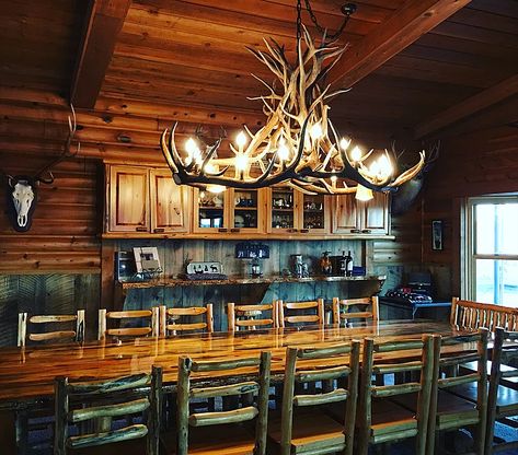 Elk Lighting Chandeliers, Deer Antler Chandelier Dining Room, Cabin Chandelier Rustic, Modern Cabin Chandelier, Mountain Chandelier, Elk Chandelier, Antler Chandelier Dining Room, Western Chandelier, Dinning Lighting