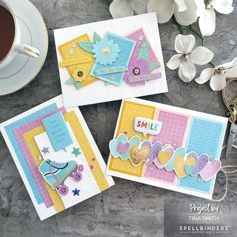 Introducing the @TeamSpellbinders August 2023 Card Kit - your secret weapon to impress everyone with stunning, handmade cards! This kit is filled with endless possibilities. Whether you're a beginner or a seasoned pro, this kit is here to make your card-making journey a breeze. Don't miss out on the chance to create something truly extraordinary! #Spellbinders #SpellbindersClubKits #NeverStopMaking #papercrafting #crafting #greetingcards #cards #papercrafts #cardmaking Kit Ideas, Spellbinders Cards, Card Making Kits, Card Kits, Card Kit, Card Inspiration, Simple Cards, Patterned Paper, Project Life