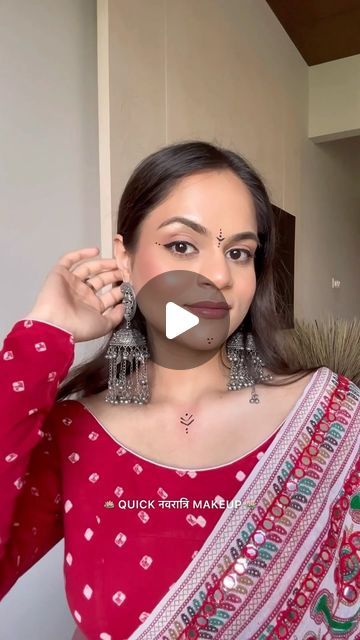 97K likes, 250 comments - preettduaa on October 3, 2024: "Navratri makeup Idea ❤️ Save for later 💫 Would you try this? Follow me @preettduaa for more videos like this 🪷✨ #navratrimakeup #navratribindi #navratri #navratrispecial #navratrihack #festivehacks #navratrioutfits #preetdua (Navratri makeup, navratri hack, navratri special, navratri bindi, navratri look, preet dua)". Navratri Makeup, Navratri Look, Makeup Idea, Navratri Special, Save For Later, On October 3rd, Follow Me, Festival, Makeup