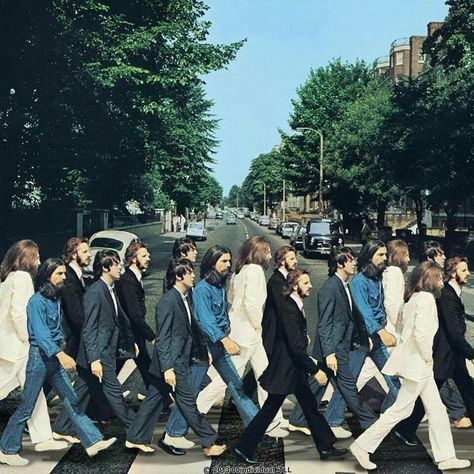 Abbey Road - The Beatles Beatles Memorabilia, Beatles Poster, Beatles Art, Beatles Abbey Road, Beatles John, Swinging Sixties, British Invasion, The Fab Four, Greenwich Village