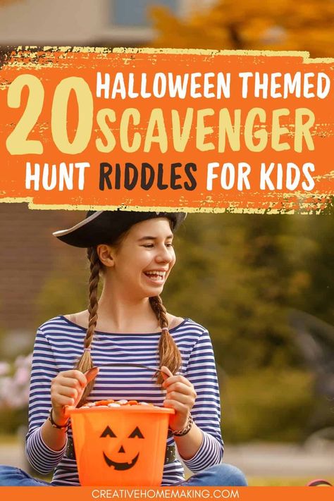 Scary Scavenger Hunt Ideas, Trick Or Treat Scavenger Hunt For Kids, Halloween Egg Hunt Ideas, Indoor Halloween Scavenger Hunt, Halloween Neighborhood Scavenger Hunt, Halloween Riddles Scavenger Hunts, Halloween Themed Scavenger Hunt, Kids Halloween Scavenger Hunt Ideas, Halloween Games For Kids Outdoor