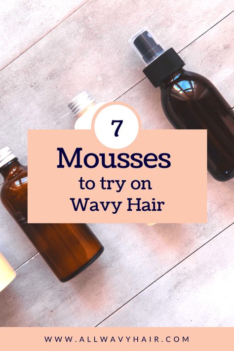 Wavy Hair Mousse, 2b Wavy Hair, Wavy Hair Diy, Wavy Beach Hair, Herbal Essence, Curl Mousse, Wavy Hairstyles Medium, Beach Wave Hair, Hair Diy