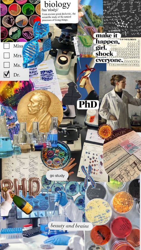 biology vision board Biology Aesthetic Poster, Neuroscience Vision Board, Biology Major Aesthetic Wallpaper, Vision Board Science, Data Scientist Vision Board, Biology Room Aesthetic, Vision Board Scientist, Chemistry Vision Board, Biology Vision Board