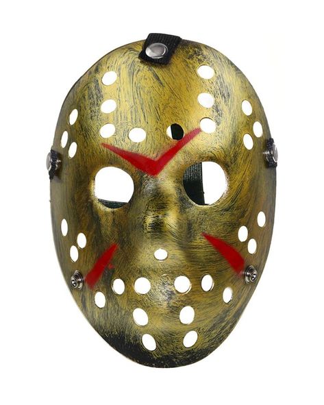 Hockey Costume, Killer Costume, Jason Voorhees Mask, Costume Box, Box Costumes, Mascara Review, Hockey Mask, Cheap Toys, Gold Mask