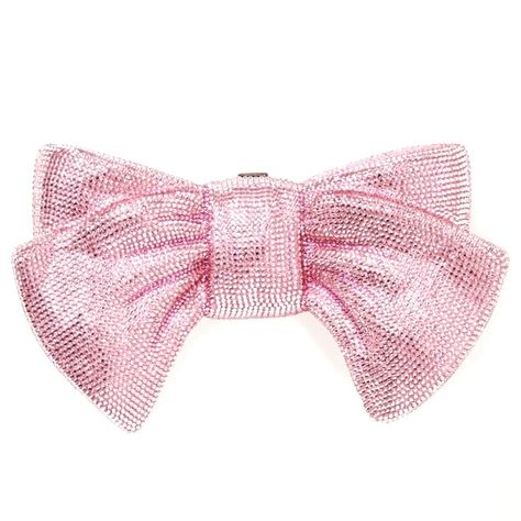 Judith Leiber pink bow clutch #bag Barbie Eras, Judith Leiber Bags, Shopping Wishlist, Bow Clutch, Dream Bag, Money Moves, Pink Purse, Judith Leiber, Cute Purses