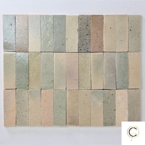 Moroccan Zellige | Bejmat tiles | Cerastone Surfaces Trapezoid Zellige, Zellige Fireplace, Moroccan Tile Floor, Moroccan Wall Tiles, Bejmat Tiles, Decorative Floor Tile, Floral Desing, Zia Tile, Wall Applications