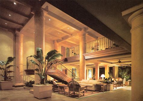 Emily Elaine Oberg 80s Home Exterior, Home Exterior Aesthetic, House Interior Aesthetic, Exterior Aesthetic, Miami Chic, 80s Miami, 90s Interior, 80s Interior Design, 90s House