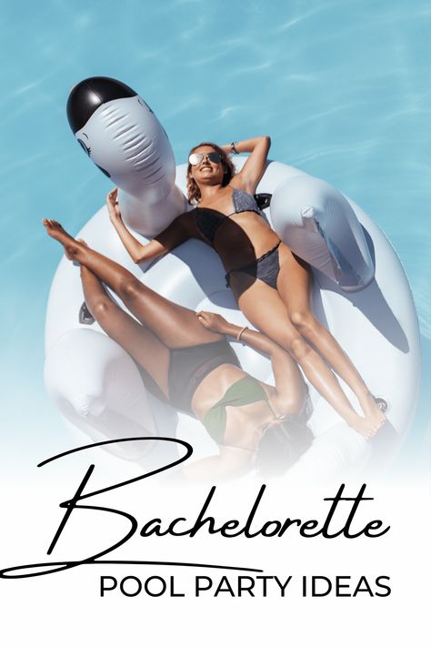 Wet and Wild Bachelorette Pool Party Games Pool Party Ideas Bachelorette, Bachelorette Pool Games, Bachelorette Pool Party Games, Pool Party Games For Adults, Party Games For Everyone, Pool Bachelorette Party Ideas, Pool Party Bachelorette Ideas, Bachelorette Pool Party Ideas, Bachlorette Party Decorations