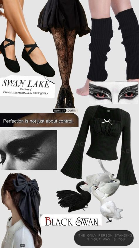 Swan Lake Outfit, Swan Inspired Outfit, Lake Outfit, Black Swan Costume, Swan Lake Ballet, Drama Theatre, Dance Theater, Concert Fits, My Outfit