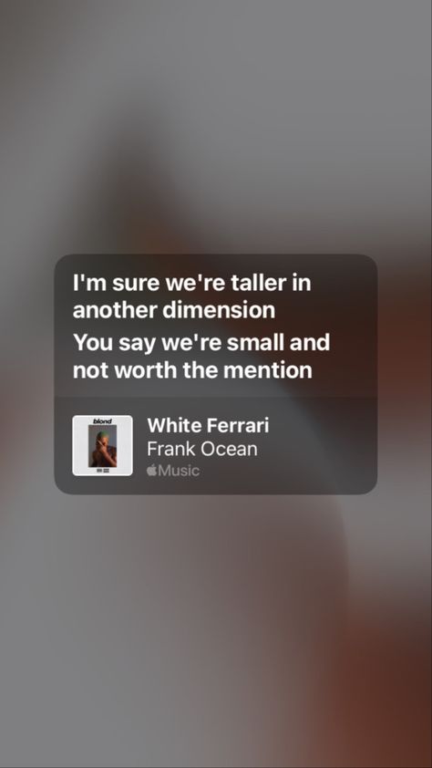 Frank Ocean White Ferrari Lyrics, White Ferrari Frank Ocean Wallpaper, White Ferrari Lyrics, Frank Ocean Lyrics Wallpaper, White Ferrari Frank Ocean Tattoo, White Ferrari Frank Ocean, Ocean Poem, Frank Ocean Tattoo, Frank Ocean Lyrics