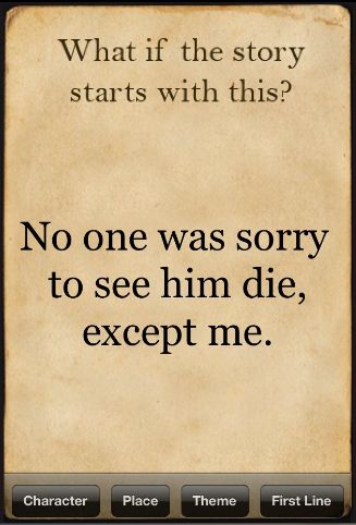 What if the story starts with this? No one was sorry to see him die, except me. Creative Writing Exercises, Character Writing, Story Writing Prompts, Shower Thoughts, Book Prompts, Writing Dialogue Prompts, Writing Exercises, Writing Inspiration Prompts, Book Writing Inspiration