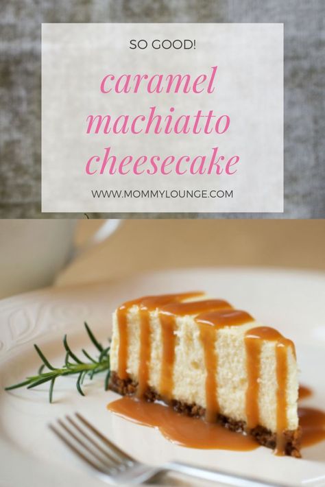 it doesn't get much better than this caramel machiattto cheesecake recipe as it tastes incredible and is a huge hit at parties. #cheesecakerecipe #carameldessert Recipe For Cheesecake, Cheesecake Lovers, Caramel Desserts, Caramel Macchiato, Cheesecake Recipe, Savoury Cake, So Delicious, Sweet Treat, Coffee Recipes