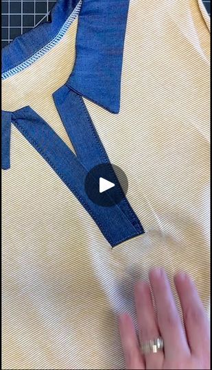 2.6K views · 32 reactions | No Fear Collar and Placket Sewing! You can make a crisp, clean, professional placket and collar on the new Frankie Polo sewing pattern - just watch the full just-posed tutorial and grab the pattern for some excellent results! Lemme know if you need the link to the full demo #sewing #polo #sewingtutorial #lovenotions #sewingproject | Love Notions Sewing Patterns, LLC How To Sew Placket Tutorials, No Fear, Polo Neck, Sewing Notions, Fashion Sewing, Sewing Tutorials, Sewing Pattern, Sewing Projects, Sewing Patterns