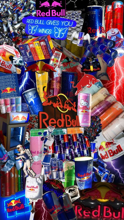 for the redbull lovers Redbull Aesthetic, Bulls Wallpaper, Girls Stuff, Aesthetic Life, Girl Wallpaper, Travel Aesthetic, Red Bull, Energy Drinks