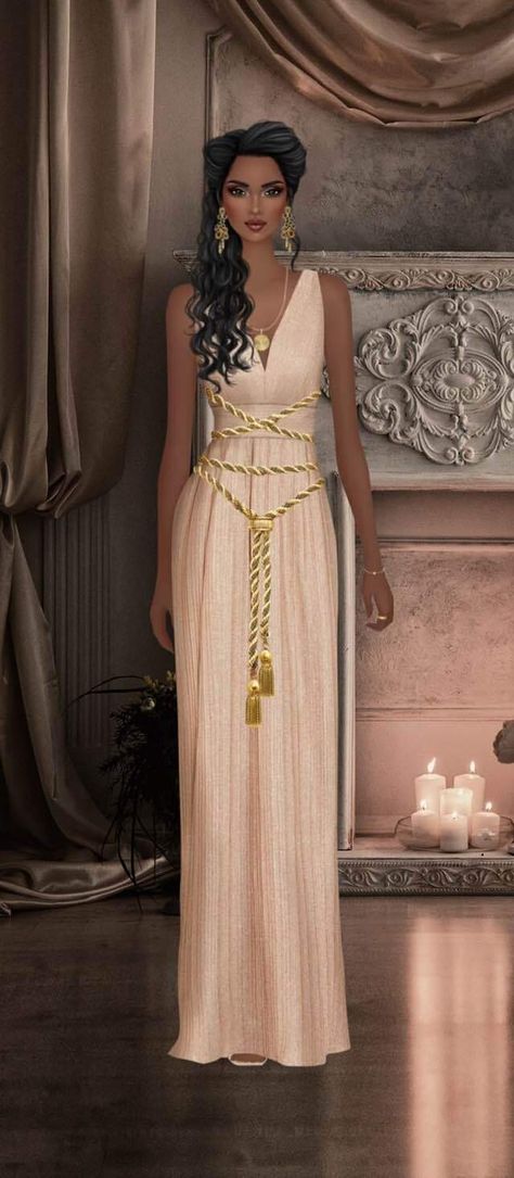 Egypt Traditional Dress, Ancient Egypt Fashion Queens, Egyptian Gown, Egyptian Goddess Dress, Egyptian Style Dress, Bodice Ideas, Ancient Egyptian Dress, Ancient Egyptian Clothing, Ballroom Scene