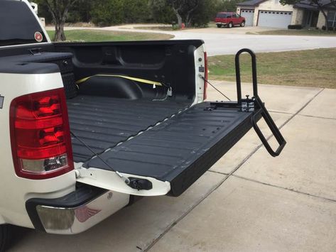 Convert-A-Ball Step Gate - Universal Truck Tailgate Step - 1 Step Convert-A-Ball Truck Bed Accessories CAB-SG Truck Roof Rack, Pickup Trucks Camping, Overland Build, Tailgate Step, Jeep Pickup Truck, Best Pickup Truck, Truck Bed Camping, Pickup Truck Accessories, Truck Storage