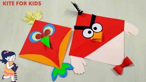 this video I try to make very easy paper Bird kite making at home. This kite was making very easy. Kite Theme Decoration, Kite Decoration Ideas For School, How To Make Kite With Paper, Paper Kite Craft, Kite Crafts For Kids Preschool, Paper Kites For Kids, How To Make A Kite, Kite Paper Crafts, Kite Making For Kids