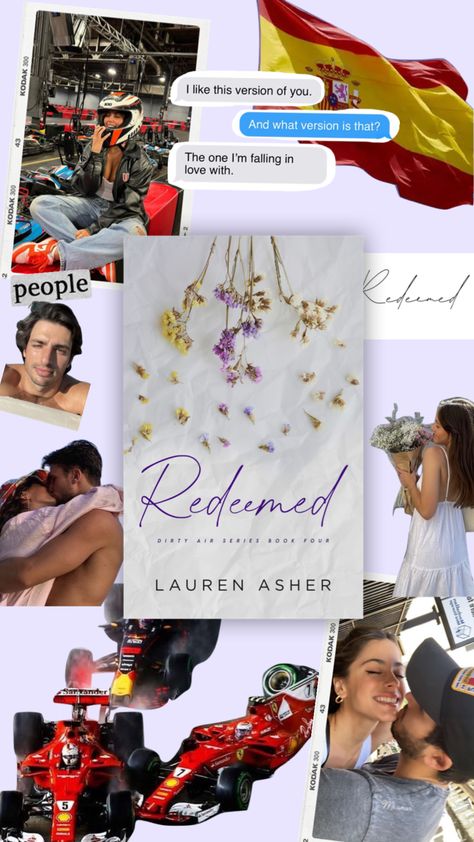 Redeemed Lauren Asher dirty air series Lauren Asher Redeemed, Wrecked Lauren Asher Aesthetic, Redeemed Lauren Asher Aesthetic, Lauren Asher Books Aesthetic, Throttled Lauren Asher Book Quotes, Redeemed Lauren Asher, Dirty Air Series Aesthetic, Collided Lauren Asher Book Cover, Books Couple