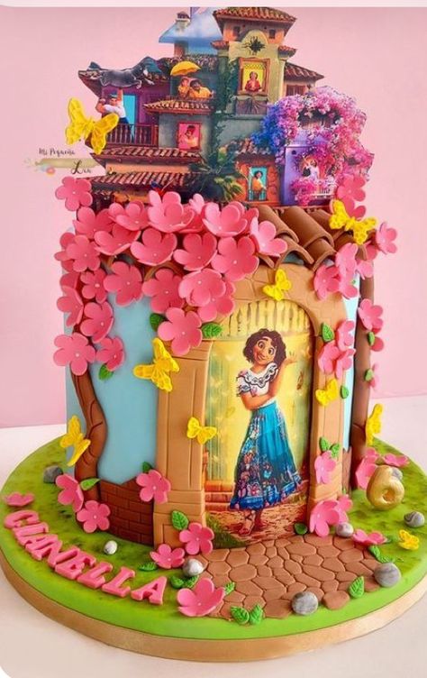 Mirabel Encanto Cake Ideas, Encanto Cake Mirabel, Mirabel Cake Ideas, Encanto Birthday Cake Ideas Mirabel, Mirabel Birthday Cake, Disney Encanto Birthday Cake, Encanto Birthday Cakes, Encanto Cake Ideas Disney, Mirabel Encanto Cake