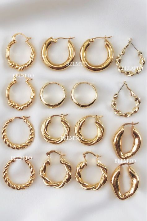 Gifts For Him Diy, Golden Hoops, Pamper Yourself, Accessories Style, Golden Jewelry, Jewelry Accessories Ideas, Dope Jewelry, Jewelry Essentials, Classy Jewelry