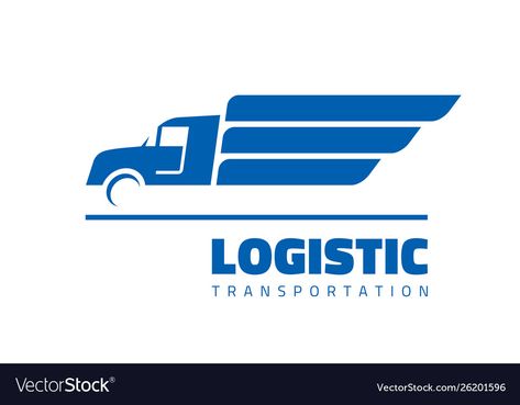 Symbol Graphic Design, Truck Silhouette, Transport Logo, Creative Symbol, Transportation Logo, Speed Logo, Truck Logo, Logo Shapes, Fast Car