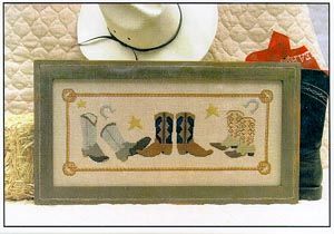 Cowboy Cross, Little House Needleworks, Holiday Car, Hungarian Embroidery, Quick Stitch, Merry Christmas Gifts, Cute Embroidery, Dmc Floss, Christmas Cross