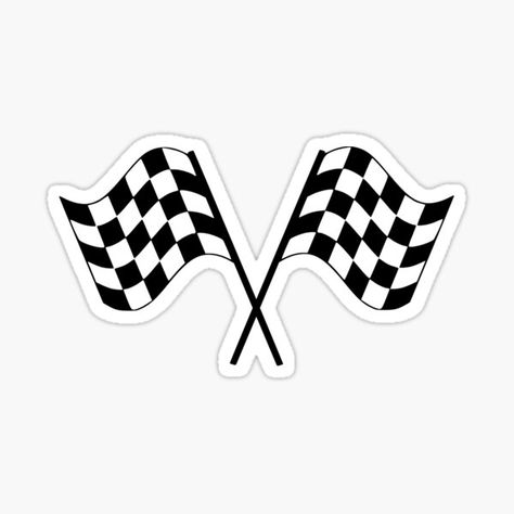 F1 Flags, Stickers Cool, Ferrari Poster, Racing Stickers, Course Automobile, Flag Art, E Mc2, Motorcycle Stickers, Checkered Flag