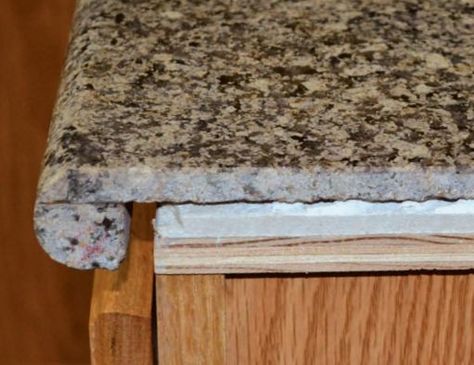 Get The Facts on Countertop Overlays, a DIY-Friendly Counter Material: Can You Really Install on Your Existing Countertop? Granite Overlay Countertops, Countertop Overlay, Kitchen Remodel Countertops, Outdoor Kitchen Countertops, Diy Kitchen Backsplash, Kitchen Improvements, Kitchen Technology, How To Install Countertops, Granite Countertop