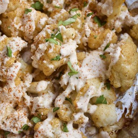 Mexican Street Corn Cauliflower - The Hungry Lyoness Mexican Street Style Cauliflower, Mexican Street Style Grilled Cauliflower, Mexican Street Corn Cauliflower, Cauliflower Street Corn, Elote Cauliflower, Mexican Street Cauliflower, Street Cauliflower, Southwest Cauliflower, Roasted Mexican Corn