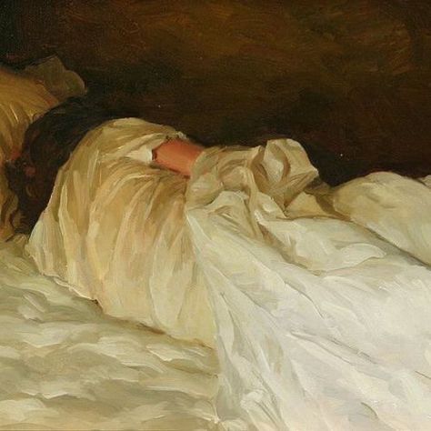 A Woman, Bed, Art