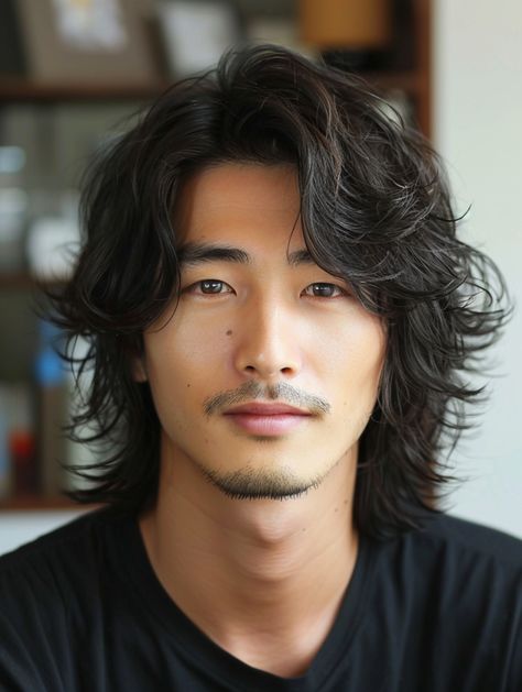 33 unique asian men hairstyle ideas for short messy medium long hair undercut fade and straight hair Long Wave Hairstyles Men, Soft Hairstyles Men, Oval Face Hairstyles Long Hair, Medium Length Haircut Men Middle Part, Medium Hair Asian Men, Permed Hairstyles Asian, Layered Hair Medium Men, Long Hair Oval Face Hairstyles, Layered Long Hair Men