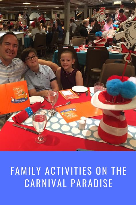 Have you ever had a family vacation where there was a lack of family activities? Well, I have. Voted one of the best family cruise lines, come aboard the Carnival Paradise to find out what fun is in store for your family. Click here to read now. Carnival Family Shirts, Carnival Freedom Ship, Best Family Cruises, Carnival Family Harbor, Carnival Paradise, Palisades Amusement Park, Carnival Panorama, Family Swimming, Family Cruise