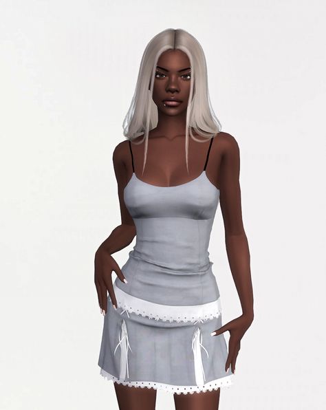 Corset Skirt, Lace Camisole, Cropped Cardigan, Sims 4 Cc Finds, Sims Cc, Sims 4, Lace, Clothes