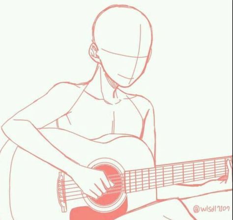 Drawing Ideas Easy For Teens, Movement Drawing, Orca Tattoo, Anime Body, Hamsa Tattoo, Playing The Guitar, Pencil Sketch Drawing, Arrow Tattoo, Pencil Drawings Easy