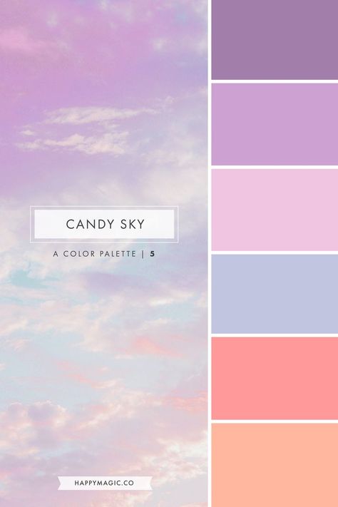 Colour Wheel Theory, Coastal Color Palette, Color Design Inspiration, Pastel Sunset, Palette Art, Pastel Colour Palette, Brand Color Palette, Sky Color, Color Palate