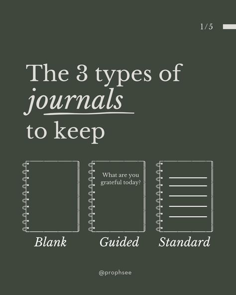 Did you know there are 3 types of journals? 📚 Keeping a journal can help you record your past, bring awareness to the present, and, ultimately, create your future. This post will help you understand the different types of journaling. Go to link ➡️ to choose which one is the best for you. 👀 Types Of Journals To Keep, Journals To Keep, Types Of Journaling, Create Your Future, Types Of Journals, Keeping A Journal, Journaling Ideas, The Present, A Journal