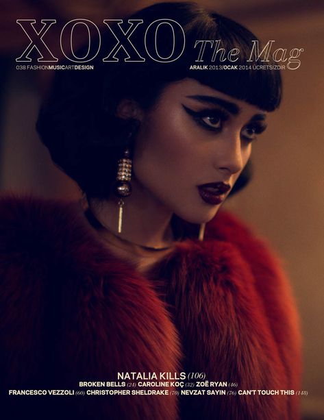 Natalia Kills Seduces in Lingerie for XOXO The Mag's Dec/Jan Issue | Fashion Gone Rogue Natalia Kills, Lingerie Editorial, Celebrities Then And Now, Beauty Shots, Vintage Hairstyles, Magazine Cover, Style Icons, Fashion Photography, Editorial